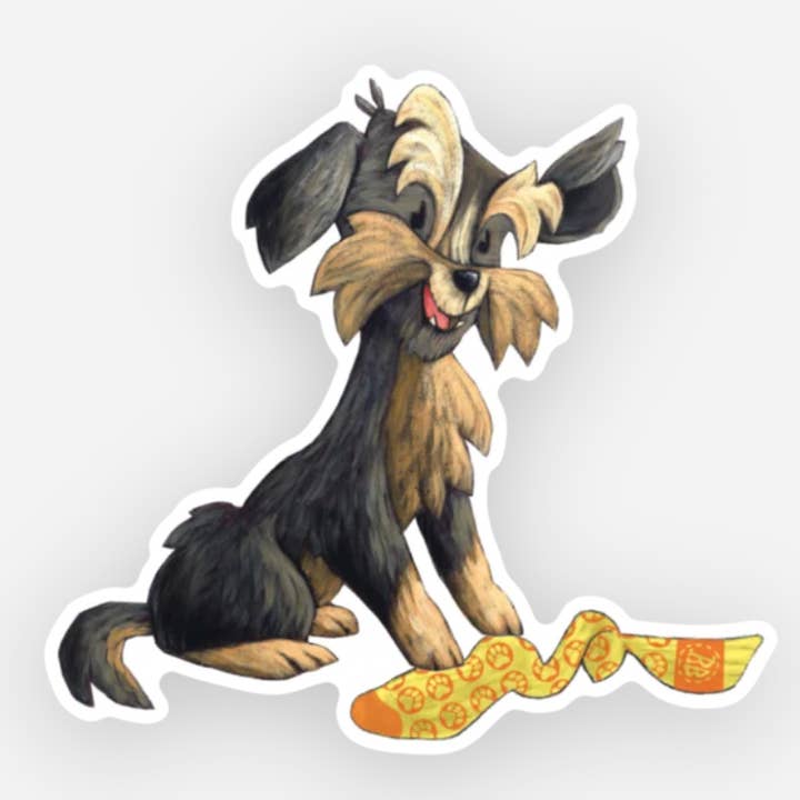 STICKERS: DIE CUT RAMBEE BOO for wholesale by WAMAN BOOKS PUBLISHING