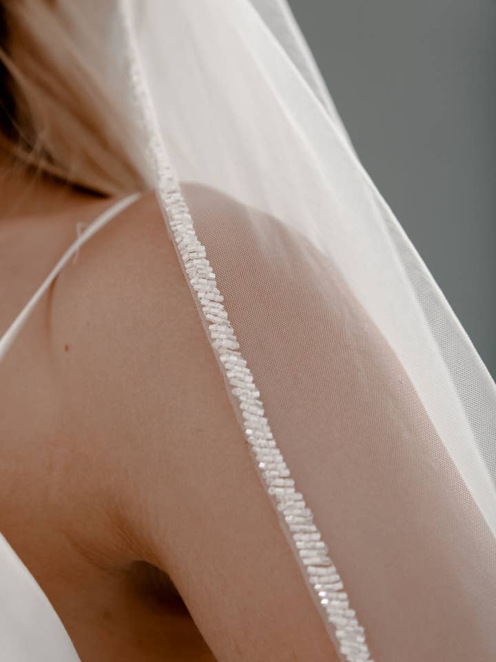 Veil V2412 for wholesale by Heirloom Bridal Company