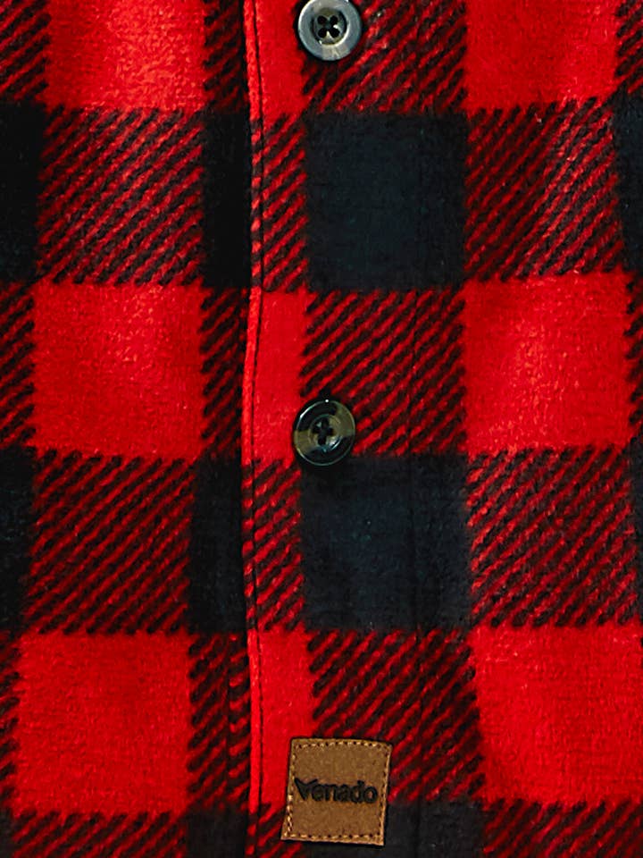 Venado – Großhandel Hemd mit Button-down-Kragen – Herren – Bonfire Fleecehemd21