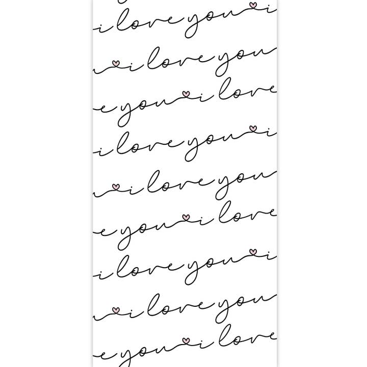 Paper Table Runner - I Love You for wholesale by Santa Barbara Design Studio by Creative Brands