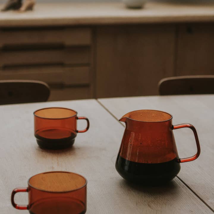 HARIO USA - Wholesale Tea Pot - Colors Glass Coffee and Tea Server 600mL12