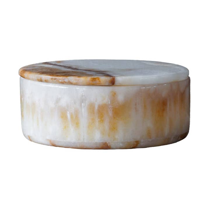 Onyx Box Round for wholesale by Blue Ocean Traders