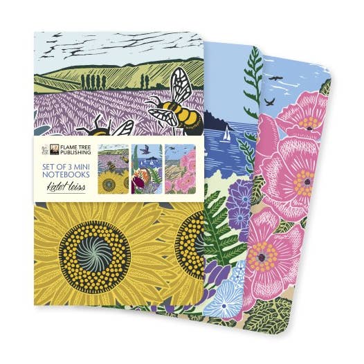 Texas Bookman - Wholesale Notebook - Kate Heiss Set of 3 Mini Notebooks0