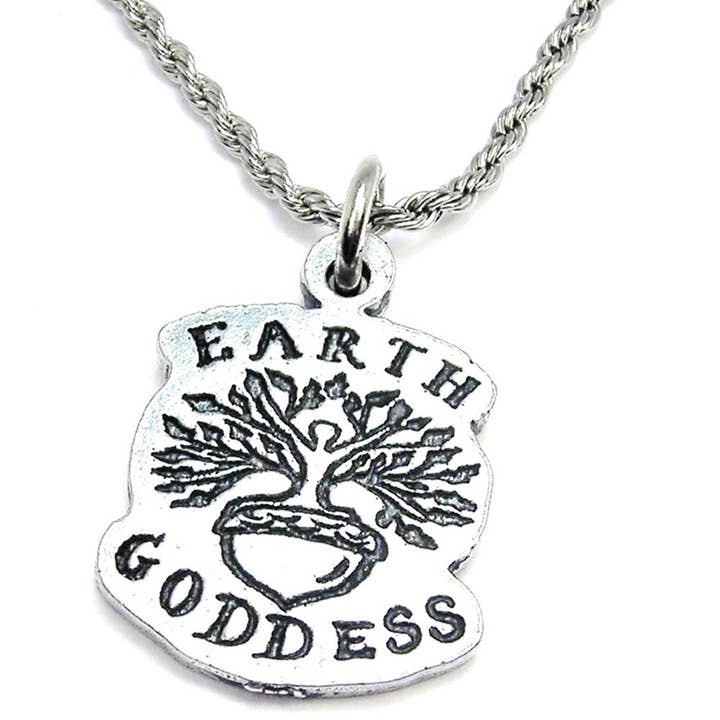 Chubby Chico Charms - Wholesale Pendant/Charm Necklace - Earth Goddess Single Charm Necklace