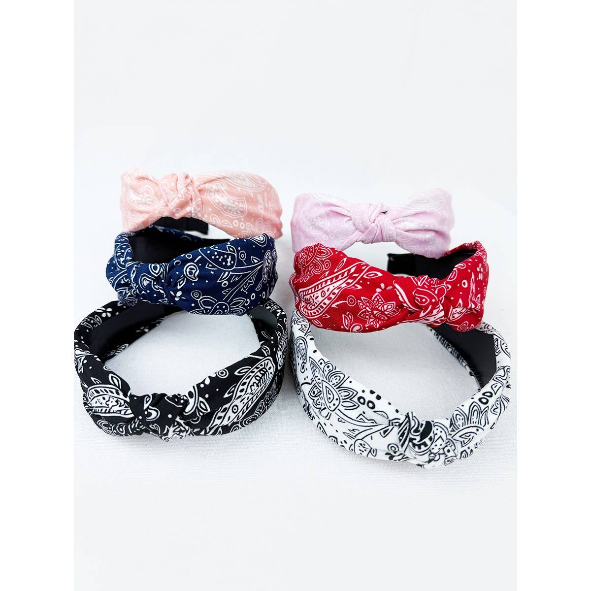 MIX COLOR All Year Long Bandana Knot Hairband for wholesale on Faire2