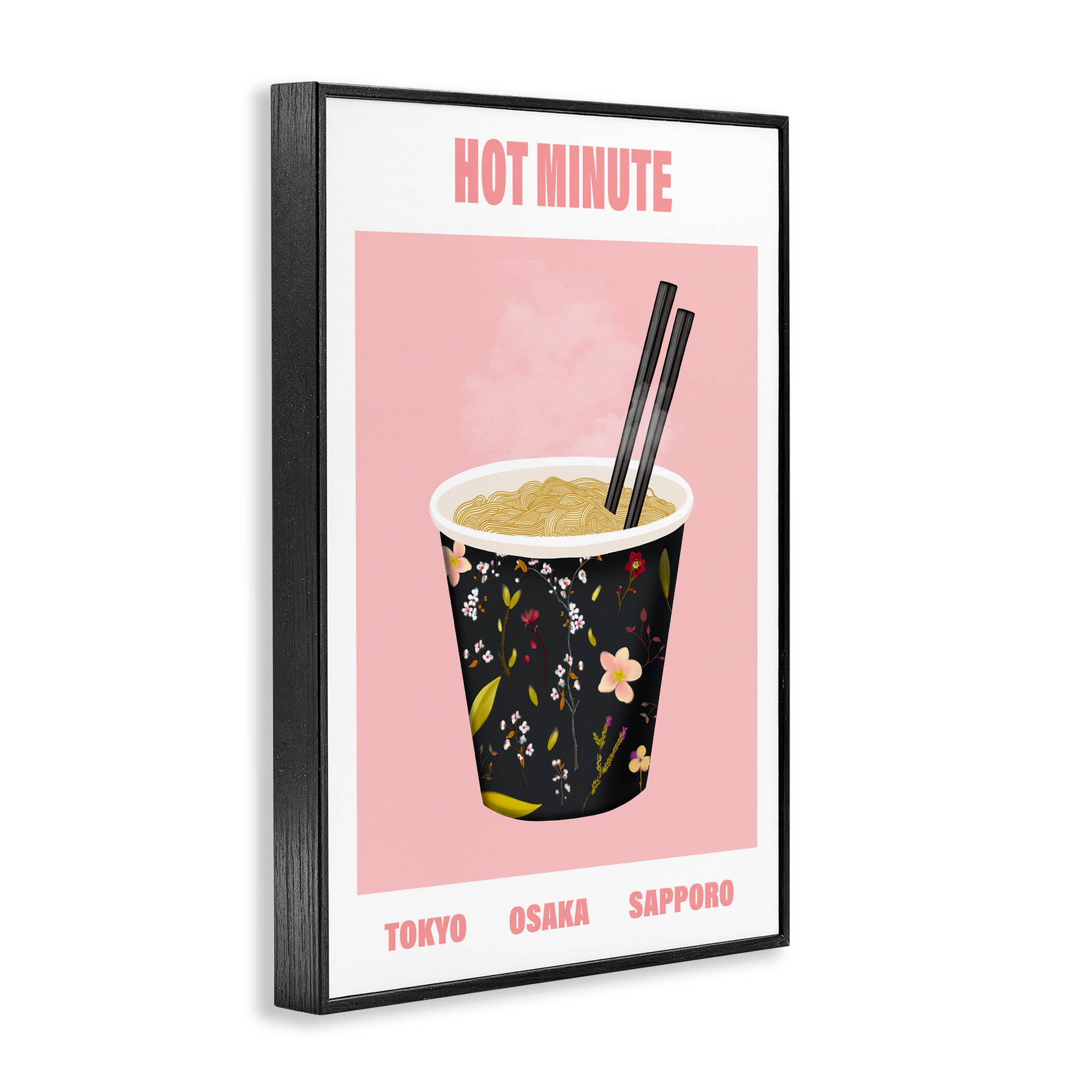 Stupell Industries - Wholesale Wall Sign - Hot Minute Cup of Noodles - Framed Wall Art13