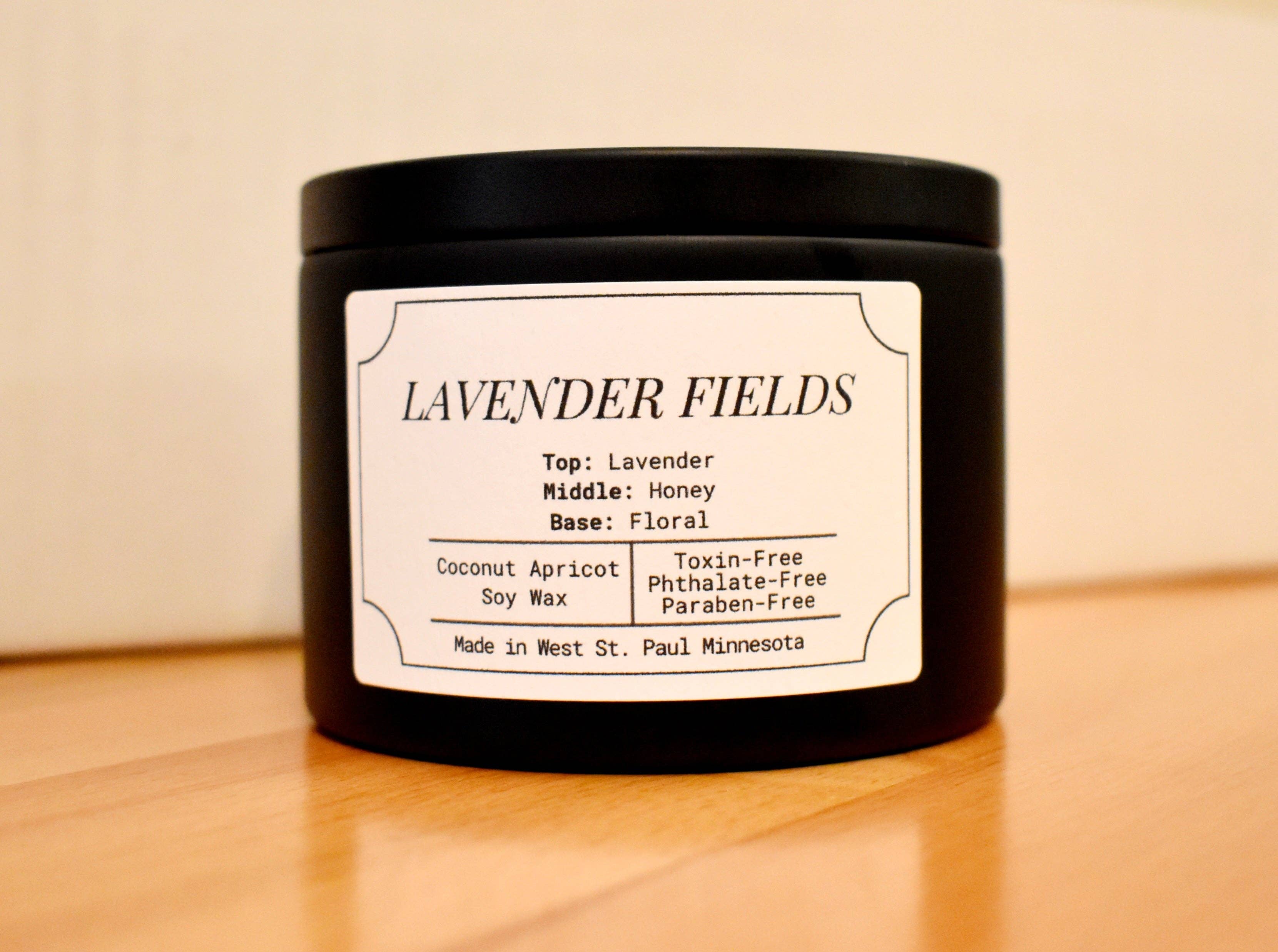 Sota Made - Wholesale Jar/Filled Candle - Lavender Fields Candle -6oz