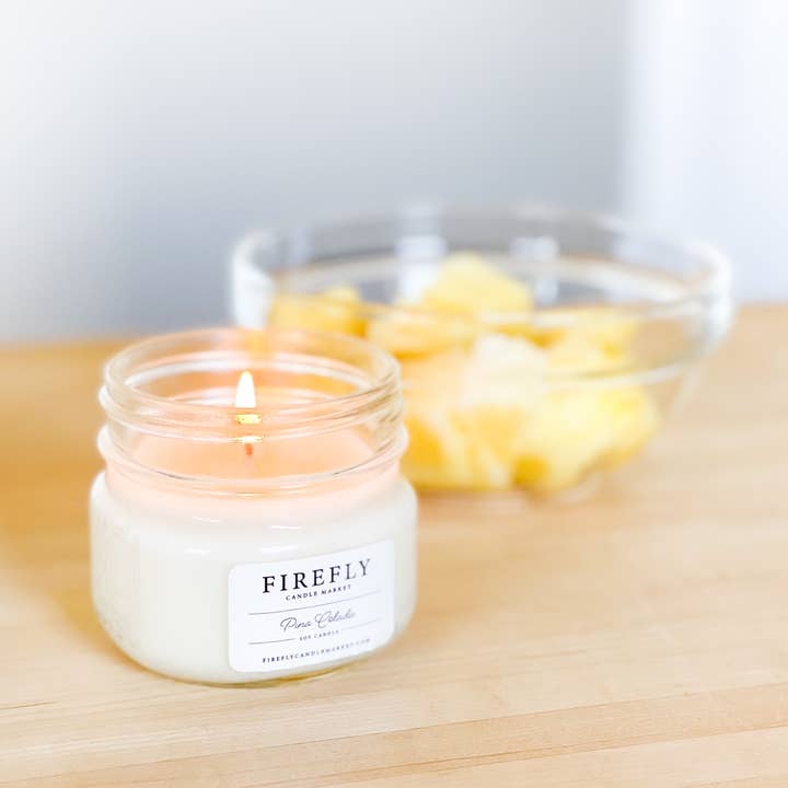 Firefly Candle Market - Wholesale Jar/Filled Candle - Pina Colada - Limited Edition