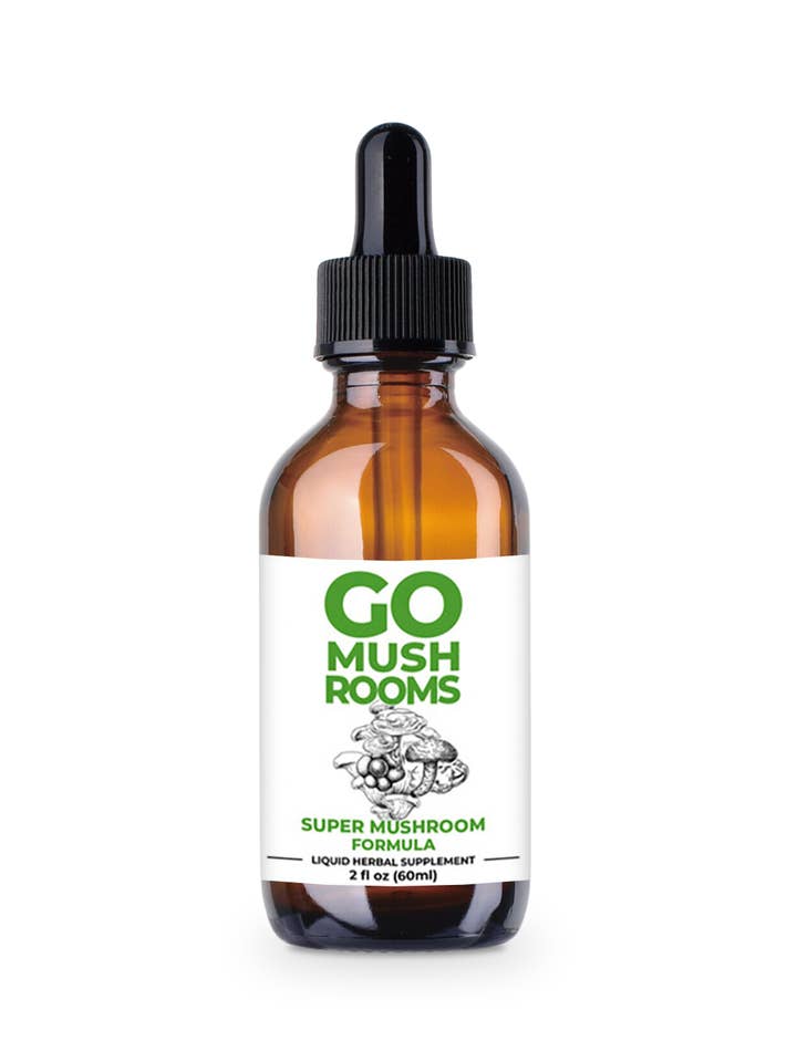SUPER MUSHROOM Medicinal Tincture for wholesale by GO Mushrooms