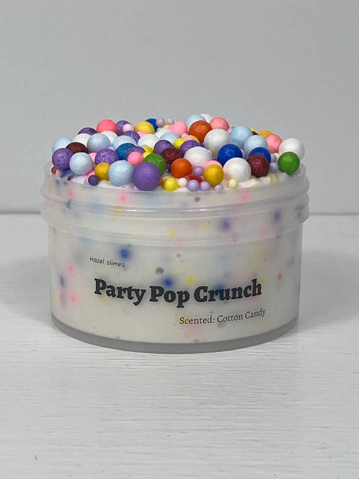 Party Pop Crunch Slime for wholesale by Hazel Slimes