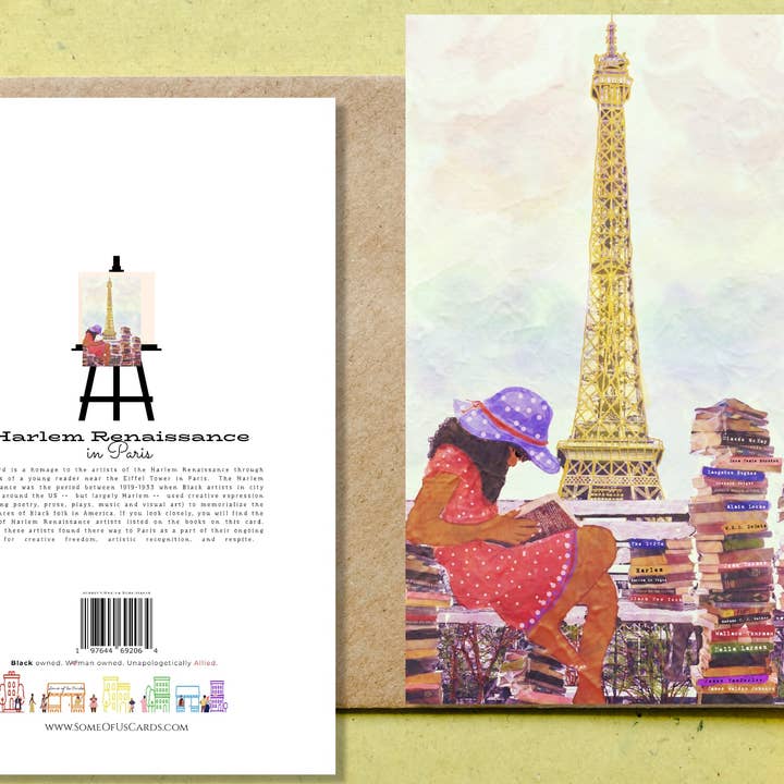 Harlem Renaissance i Paris för wholesale av Some of Us Notecards, LLC