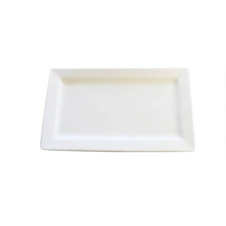 Kadra Kitchenware - Venta al por mayor Plato grande - Vitrex Plus - Plato rectangular, 12.5 x 7.5 pulgadas