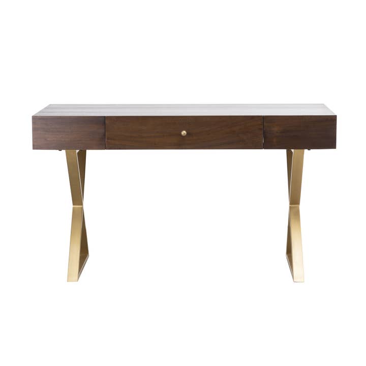Guilford Desk - Mahogany for wholesale by Atlas Lighting and Home