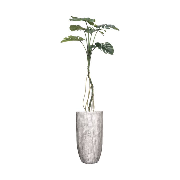 79" künstliches Monster im weißen Holzstil für den Großhandel von Vintage Home