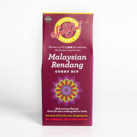 Kit de curry Rendang malaisien pour la vente par Trotter's Independent Condiments Ltd.