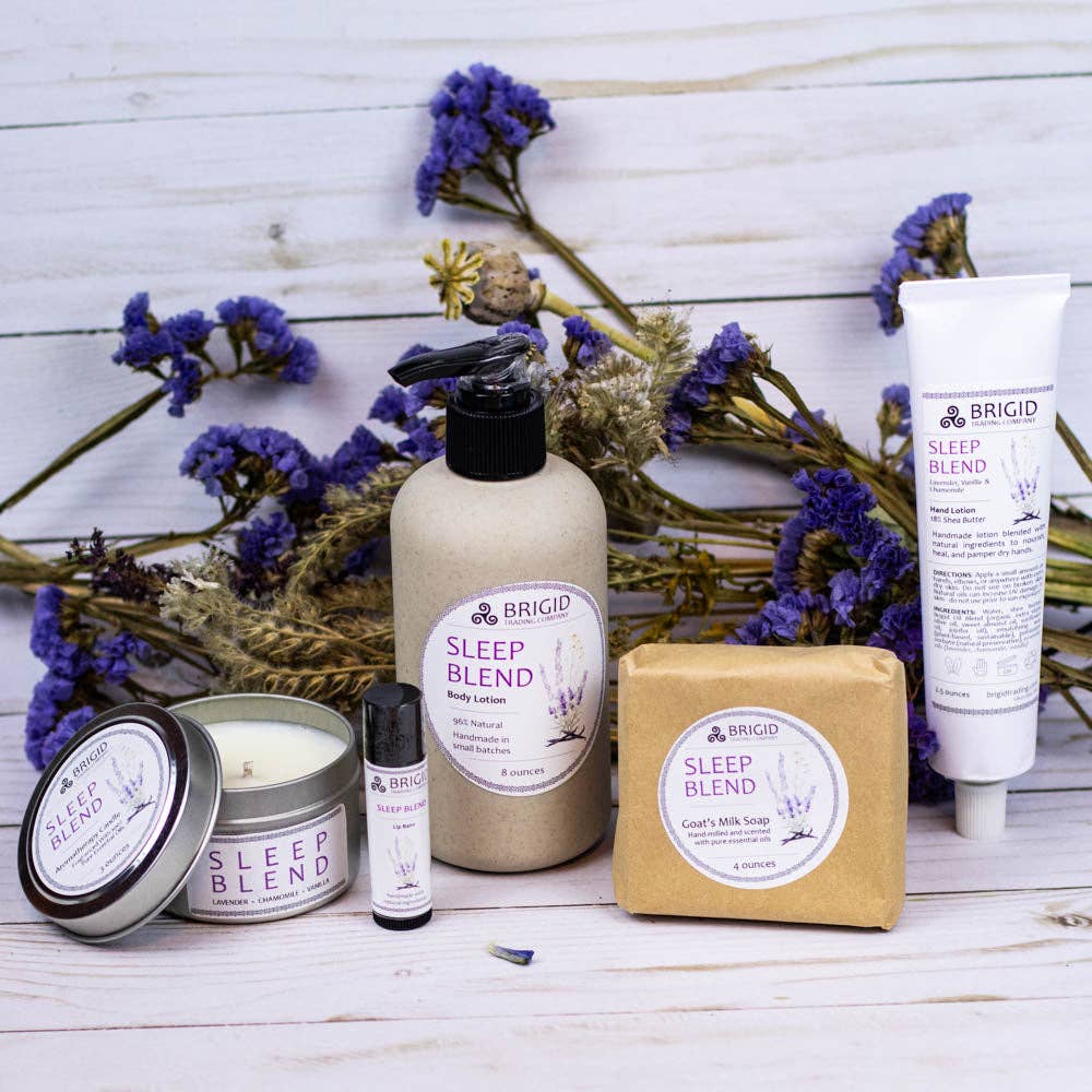 Brigid Trading Company - Wholesale Lip Balm - Sleep Blend Natural Lip Balm - Lavender, Chamomile, and Vanilla3