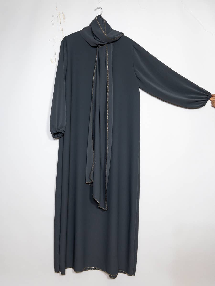 IDEAL OUTFIT - Wholesale Kaftan - Women's - Medina silk abaya for women ref:2338pkdr11