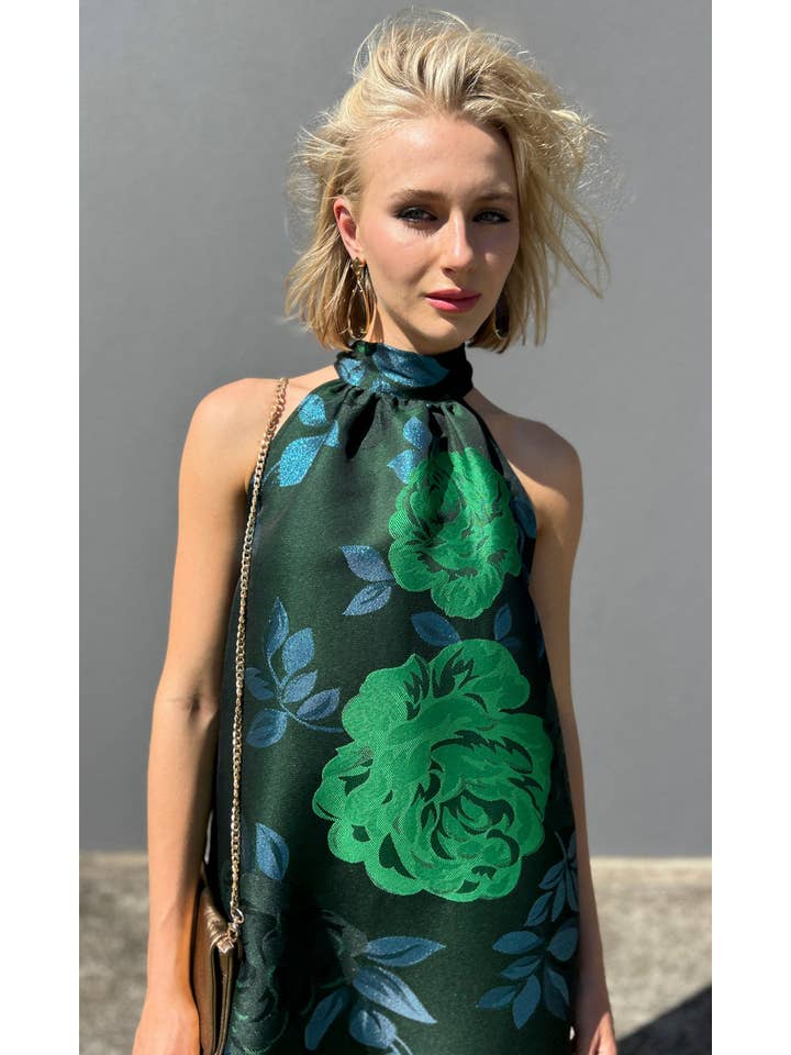 HOSS - Wholesale Dress - Women's - hoss Montreal Dress - Green/Blue