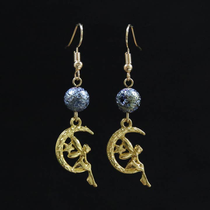 JAC Jewelry Designs - Wholesale Dangle Earrings - Asteroid and Fairy Moon Earrings
