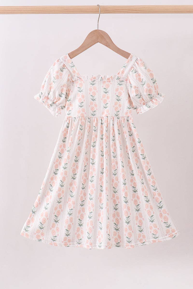 Aspen Rain Boutique - Wholesale Mommy & Me Sets - Sage floral mom&me dress0