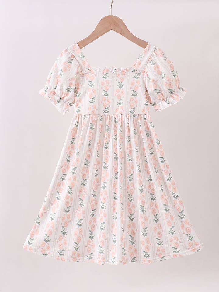 Aspen Rain Boutique - Wholesale Mommy & Me Sets - Sage floral mom&me dress