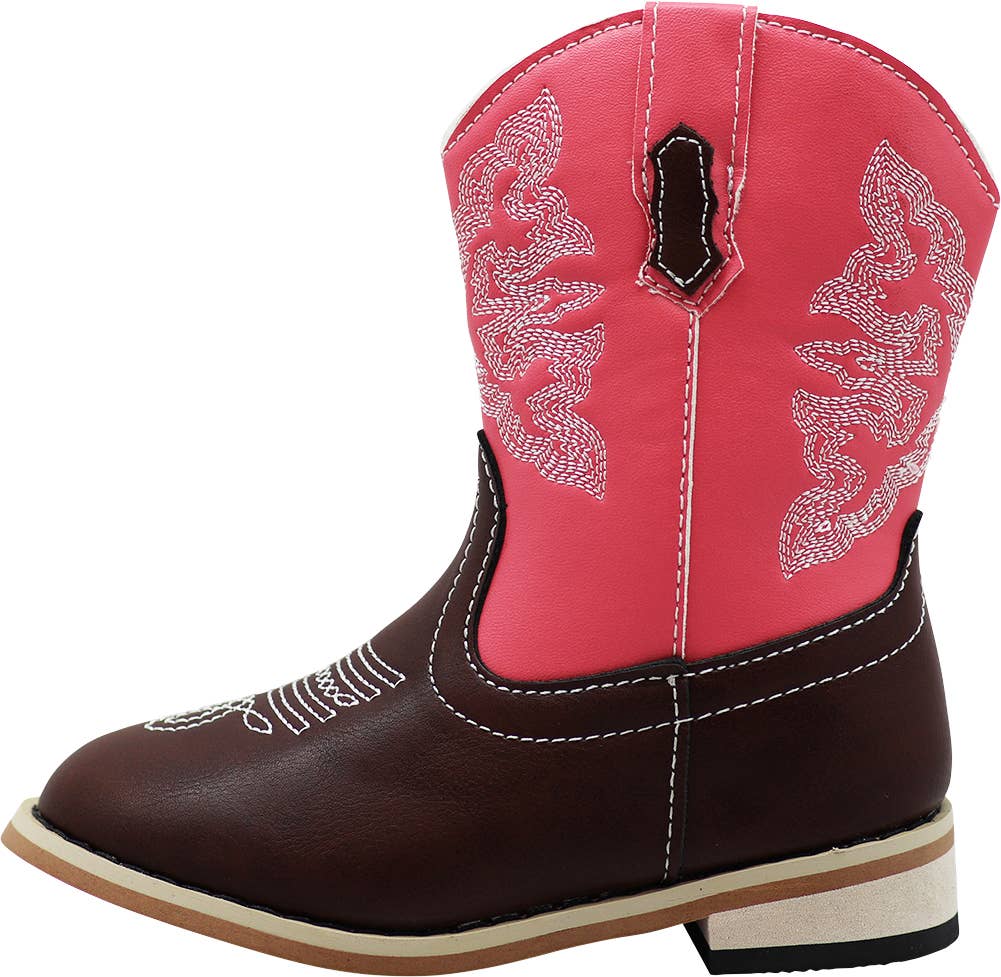 Eastern Off Price - Vente Bottes – enfant - Bottes de cow-boy unisexes pour tout-petits Norty, style western classique1