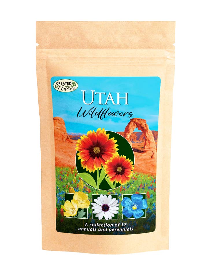 Utah Wildflower Seed Mix for wholesale by Created By Nature
