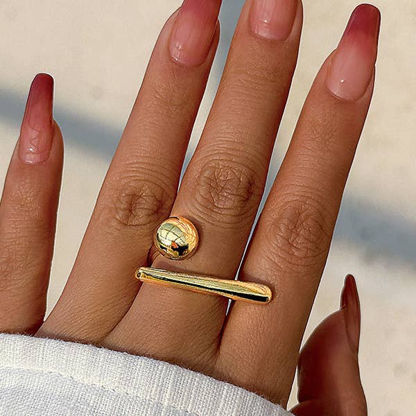 Anillos geométricos y accesorios para venta al por mayor de Plush Looks