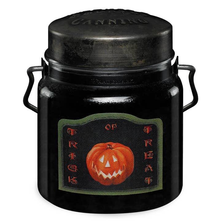 Classic Jar Candle-16oz-TRICK OR TREAT for wholesale by McCall's Candles