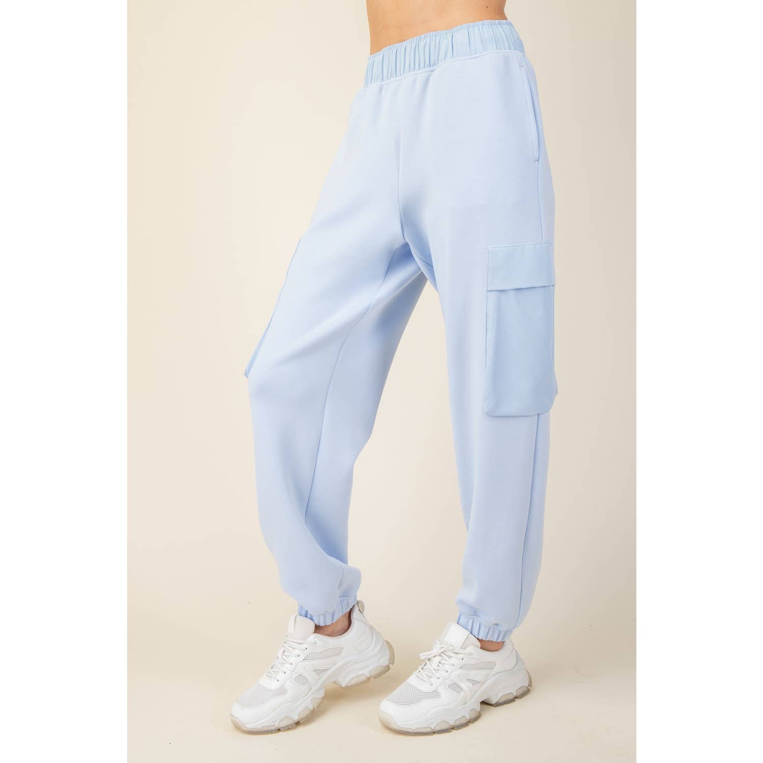 Rae Mode - Wholesale Athletic Sweatpants/Joggers - Women's - MODAL SCUBA POCKET JOGGER PANT5