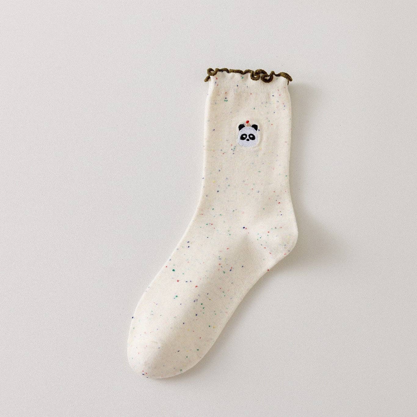 Tites Chaussettes - Wholesale Socks - Women's - Animal Head & Flying Women's Socks I 35-414