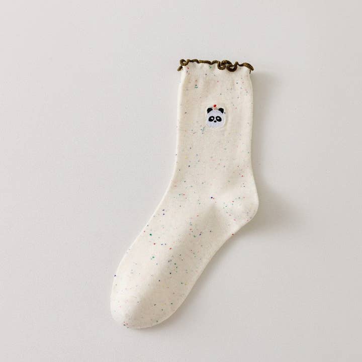 Tites Chaussettes - Wholesale Socks - Women's - Animal Head & Flying Women's Socks I 35-414