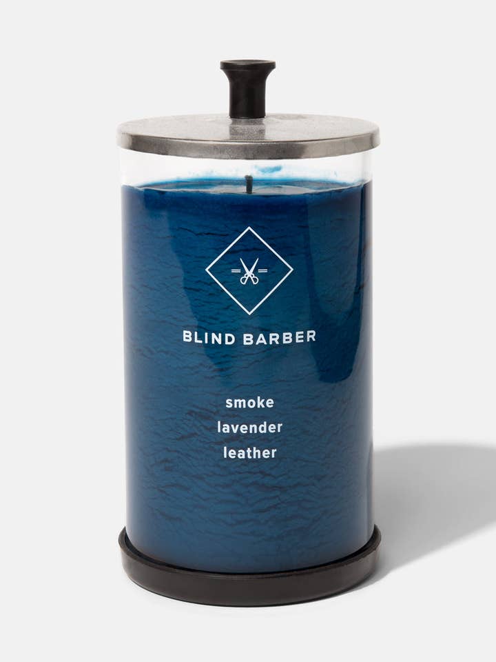 Tompkins Scented Candle for wholesale by Blind Barber