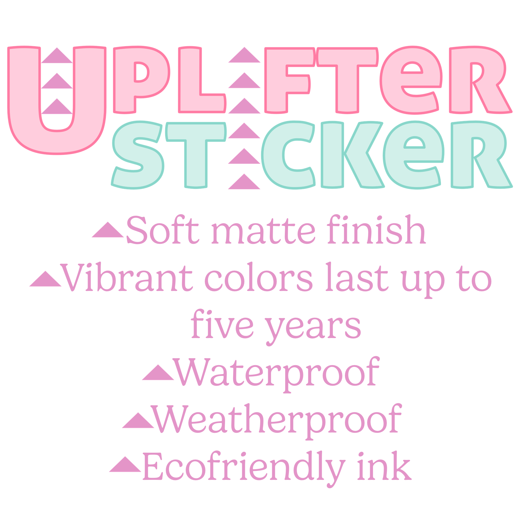 Uplifter Sticker – Engroshandel Klistermærke – Hate has no home here klistermærke5