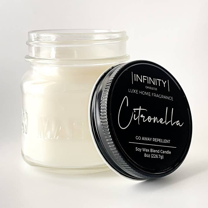 Citronella Candle for wholesale by Infinity Candle Co