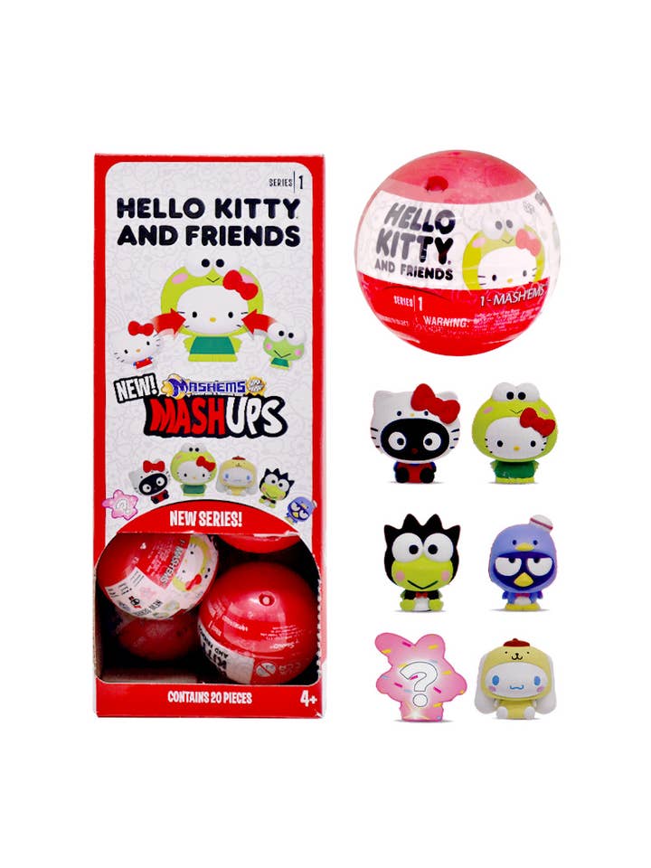 UPD 53687 Hello Kitty och Vänner Mashups Kollektion - 20st för wholesale av PINEAPPLE Beauty