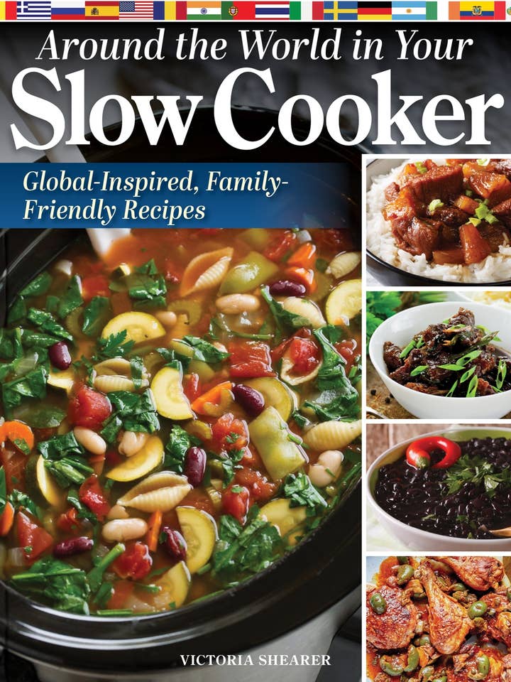 Around the World in Your Slow Cooker-Global-Inspired Recipes for wholesale by Fox Chapel Publishing