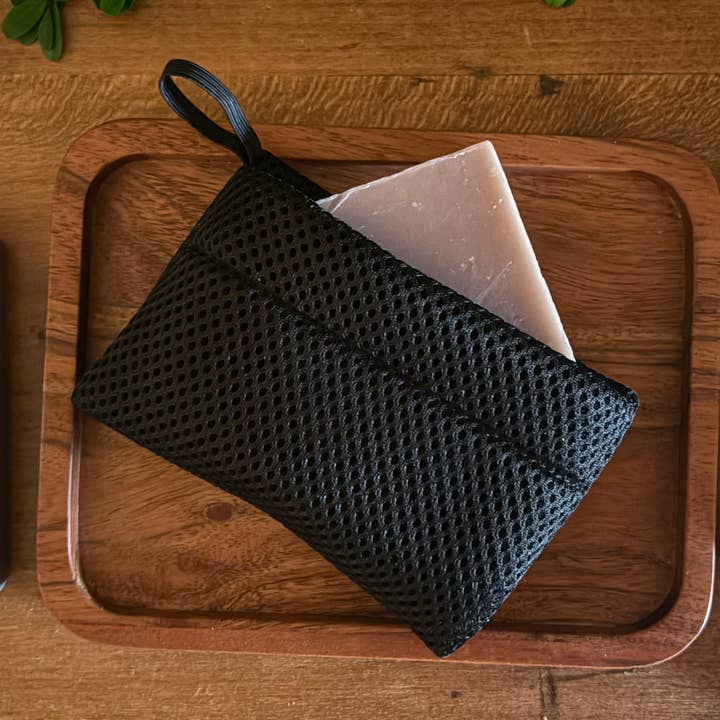 Soap Envelope – wholesale Tvålpåse – Tvålpåse - Tvålkuvert tvålsparare svart tvålpåse0