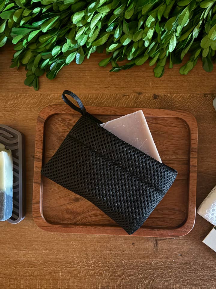 Tvålpåse - Tvålkuvert tvålsparare svart tvålpåse för wholesale av Soap Envelope