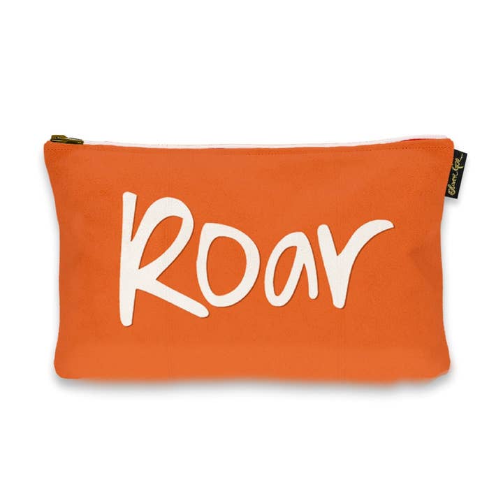 Oliver Gal Roar Art Pouch (Size 9x6) for wholesale by The Oliver Gal Artist