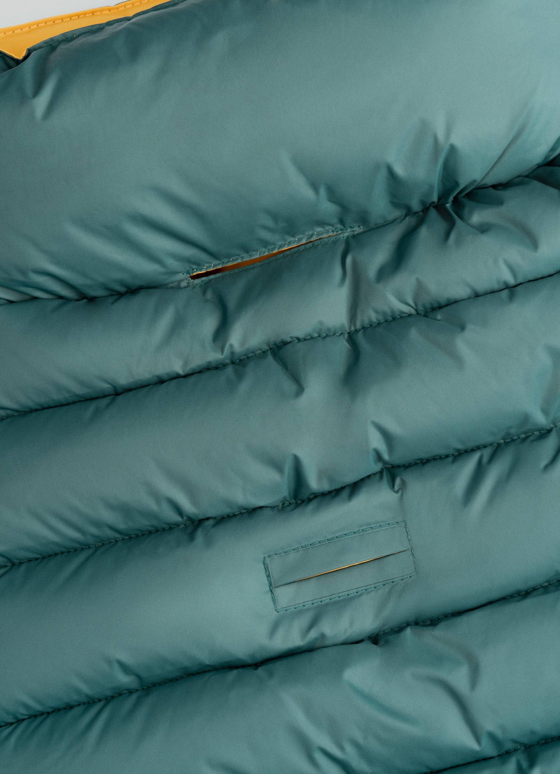 Hugo & Hudson – wholesale Hundjacka - Hund – Hackett x Hugo Hudson hundpufferjacka, Skogsgrön & Guld6