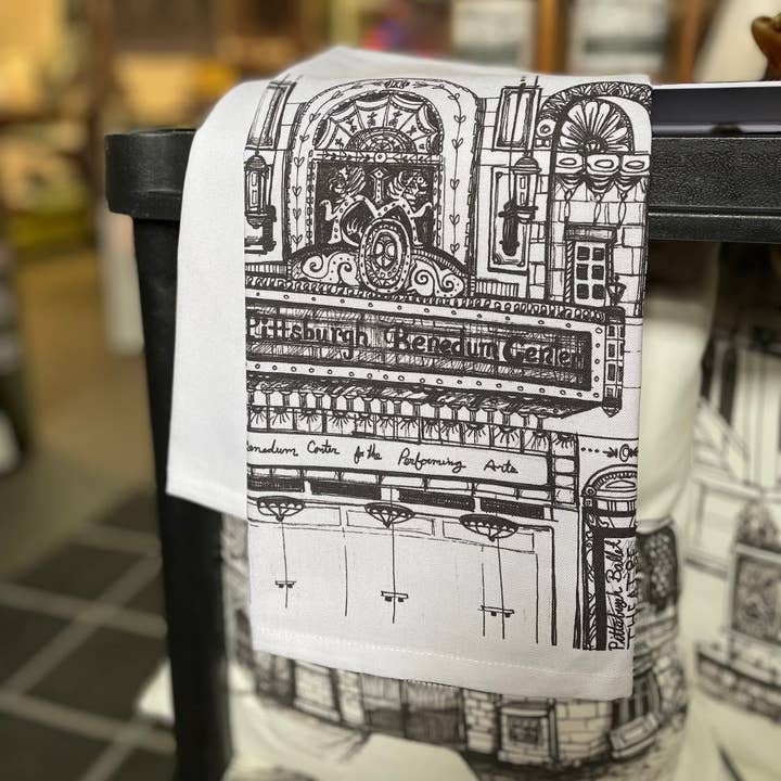 Benedum Center Towel for wholesale by KLoRebel Art Co.