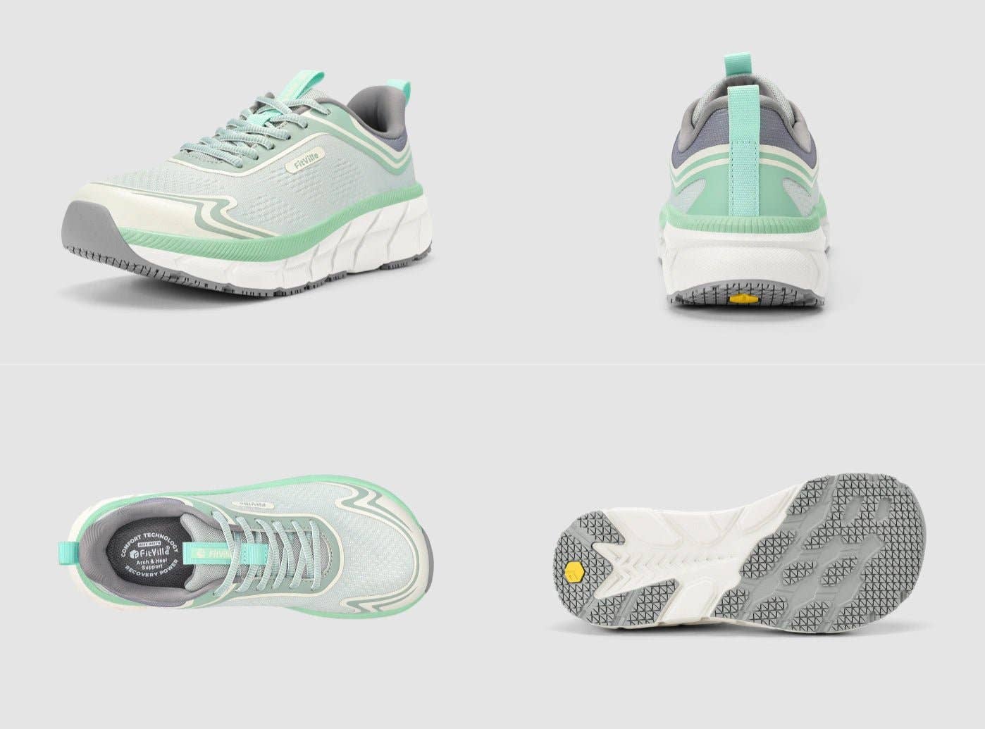 FitVille - Wholesale Athletic Sneakers - Women's - FitVille Women's FlowCore Running Shoes V614