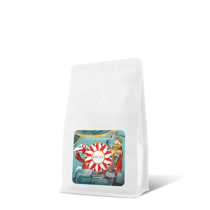 Colección «I Pupi Siciliani» - Café recién molido 200gr para venta al por mayor de Caffè Morettino