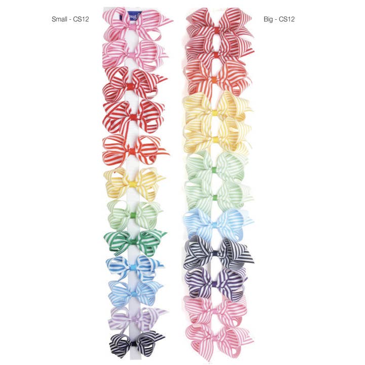 Faixa de arco de gorgorão listra por atacado de Bows Arts