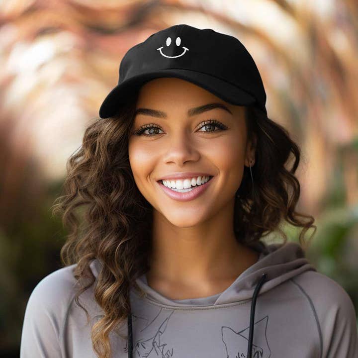 Cappello con faccina sorridente Dalix per la vendita all'ingrosso da parte di Dalix