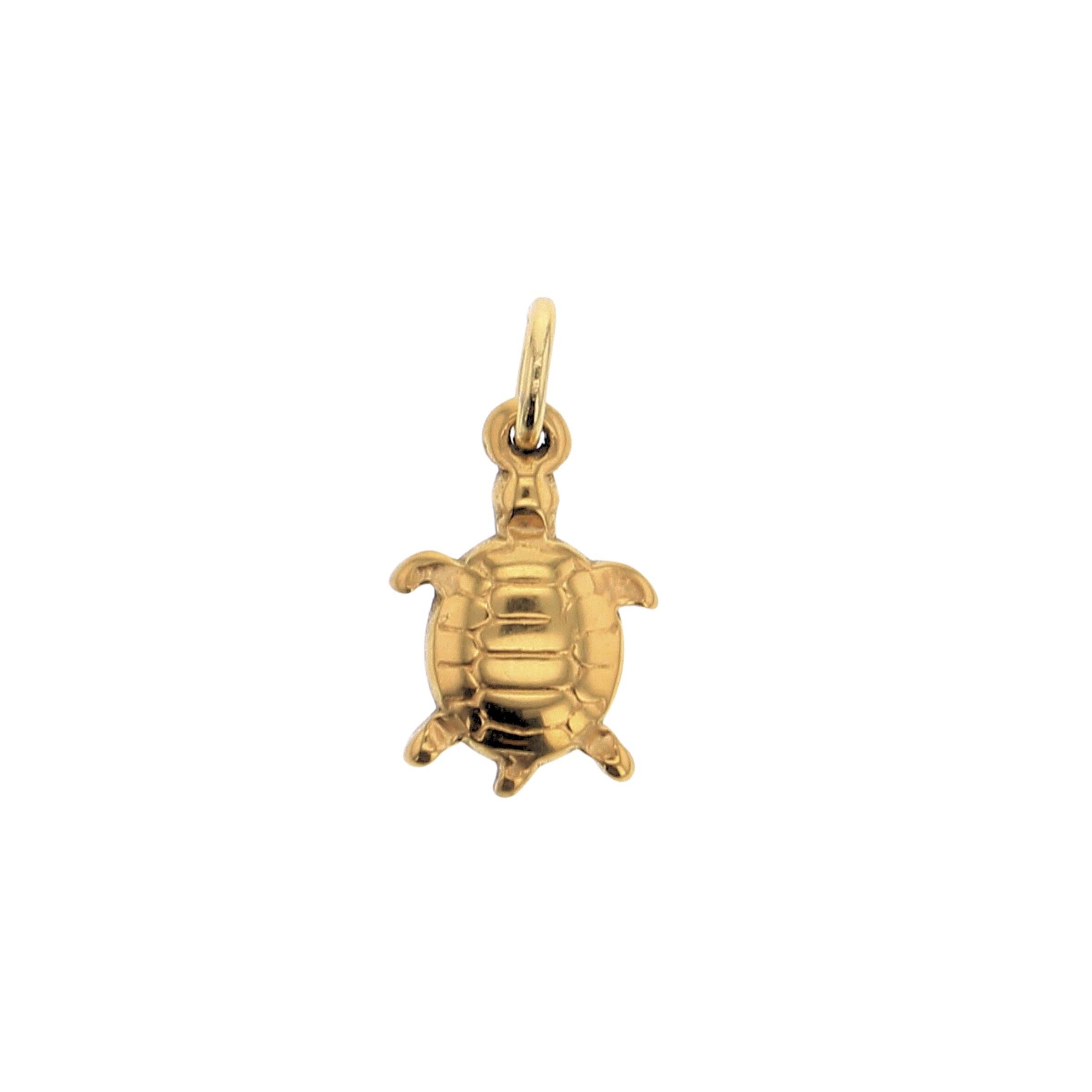 Lotus Jewelry Studio – Großhandel Individueller Charm/Anhänger – Turtle-Zau0