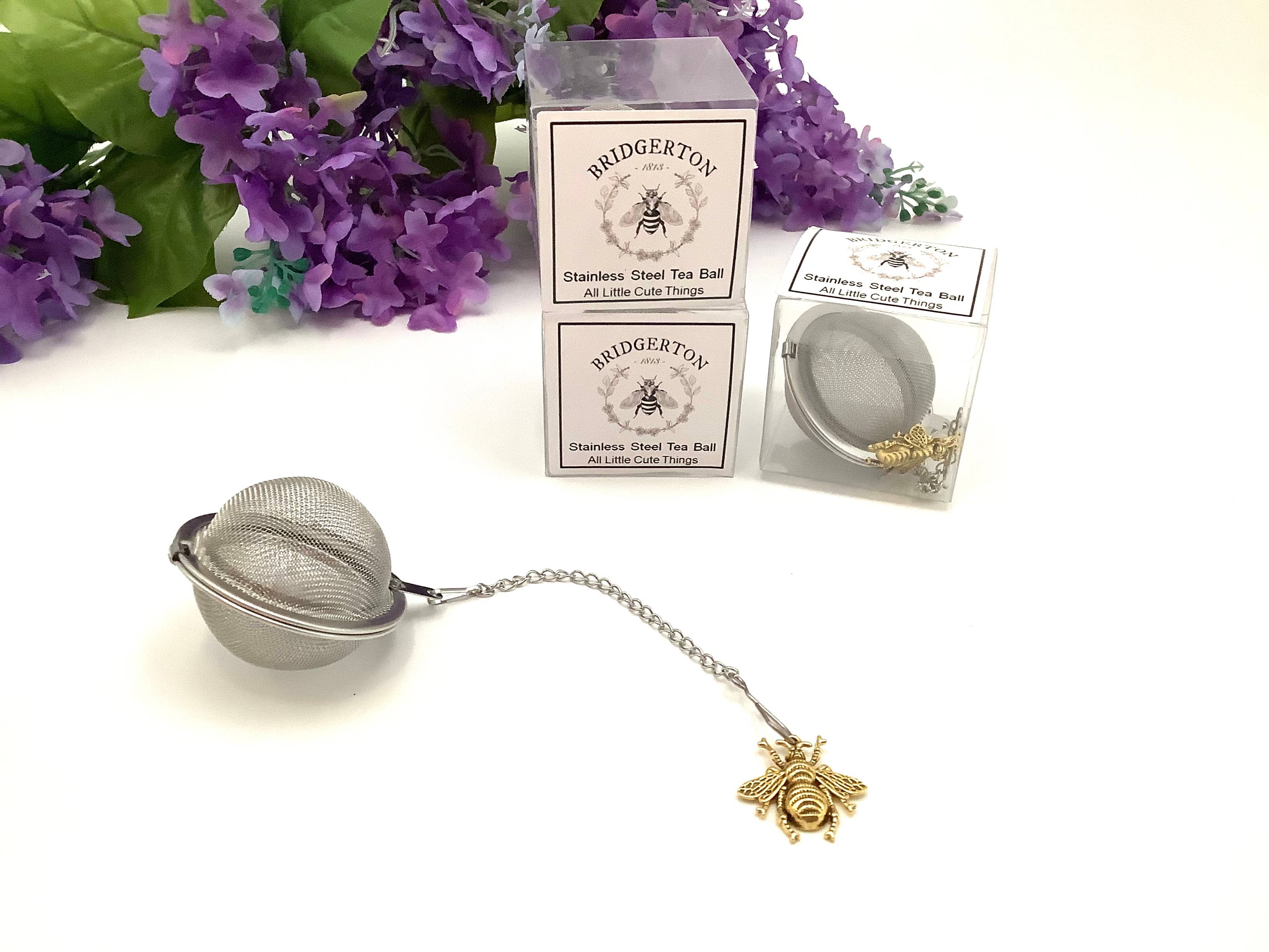 All Little Cute Things – wholesale Tea strainer/infuser – Tea Ball Infuser Regency. The Gold Bee9