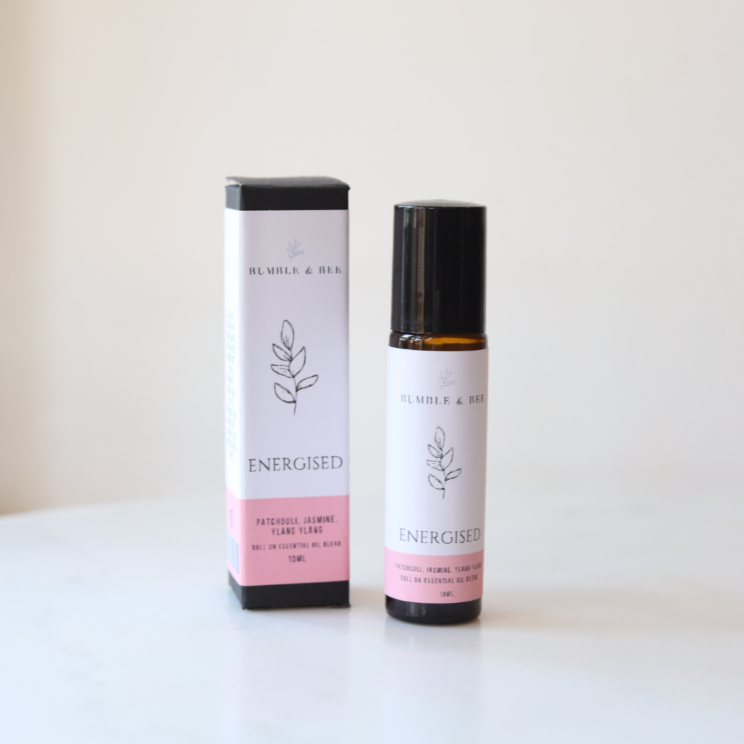 Bumble & Bee - Wholesale Essential Oil Roll-On - Energised - Essential Oil Roll On2