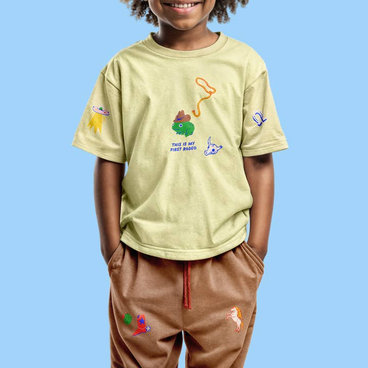 Hot Dang Press – Großhandel Bastelset – Erstes Rodeo-Bettwäsche-Set1